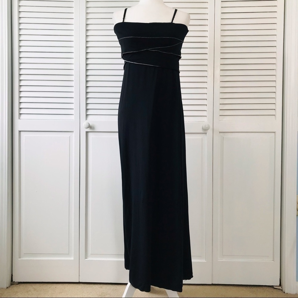 MAX STUDIO Black Party Dress Size Medium